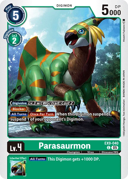 Parasaurmon (EX9-040)