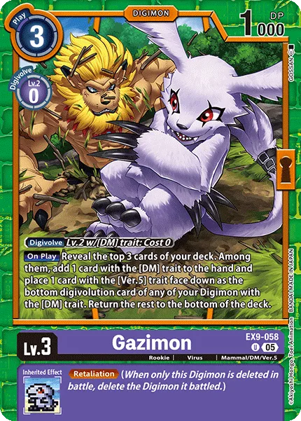 Gazimon (EX9-058)