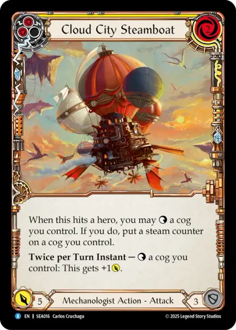 Cloud City Steamboat (Yellow)