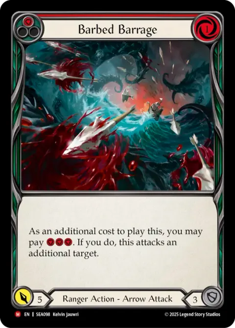 Barbed Barrage