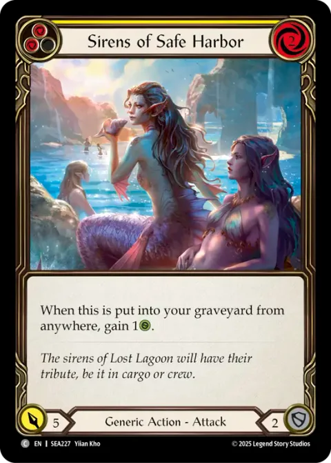 Sirens of Safe Harbor (Yellow)