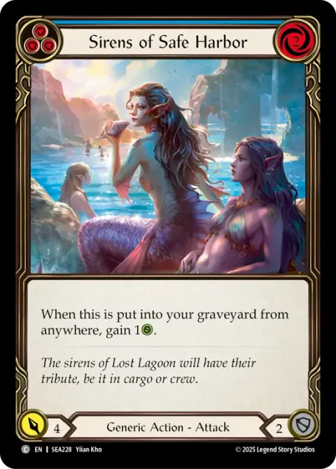 Sirens of Safe Harbor (Blue)