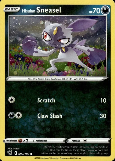 Hisuian Sneasel [Scratch | Claw Slash]