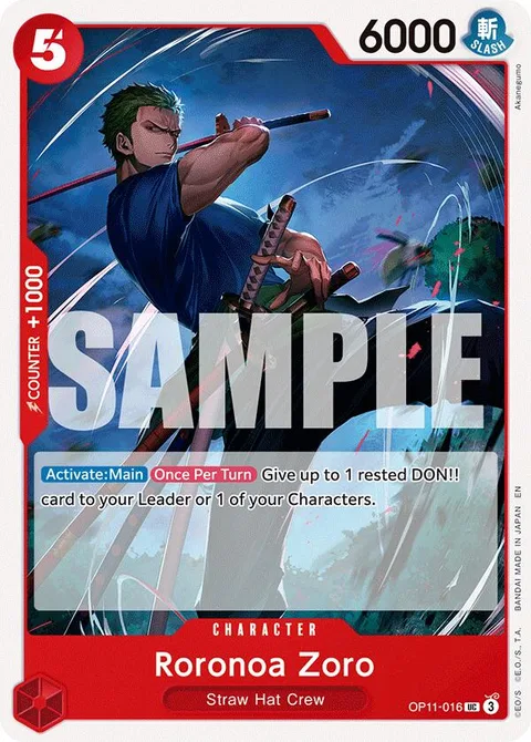 Roronoa Zoro (OP11-016)