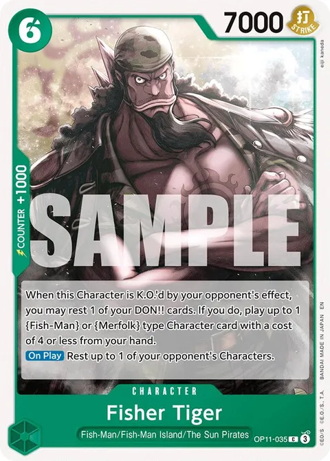 Fisher Tiger (OP11-035)