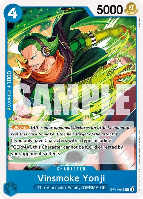 Vinsmoke Yonji (OP11-046)