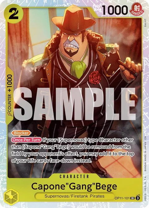 Capone""Gang""Bege (OP11-101)