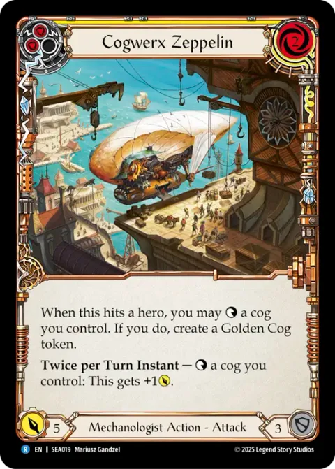Cogwerx Zeppelin (Yellow)