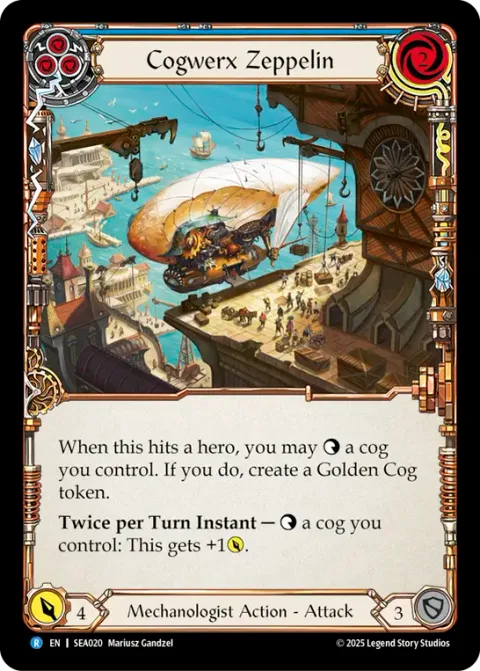 Cogwerx Zeppelin (Blue)