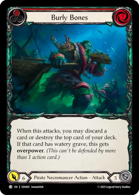 Burly Bones (Red)