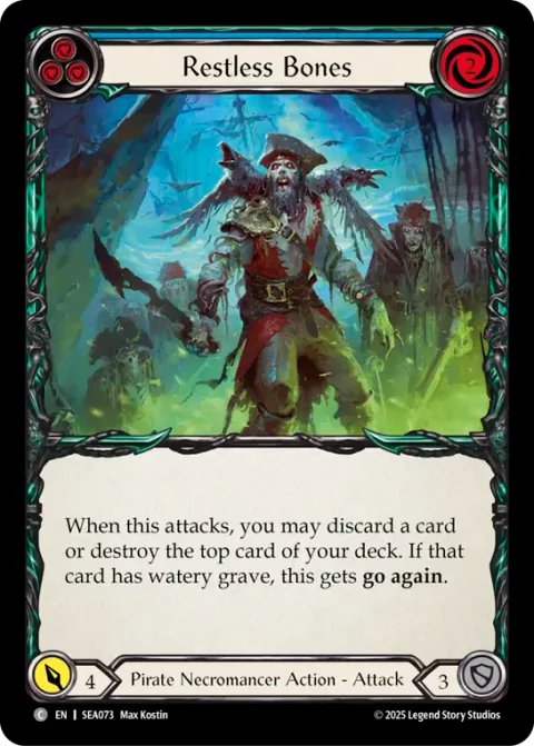 Restless Bones (Blue)