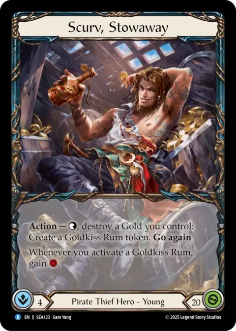 Scurv, Stowaway