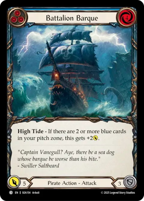 Battalion Barque (Blue)