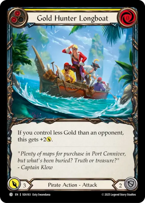 Gold Hunter Longboat