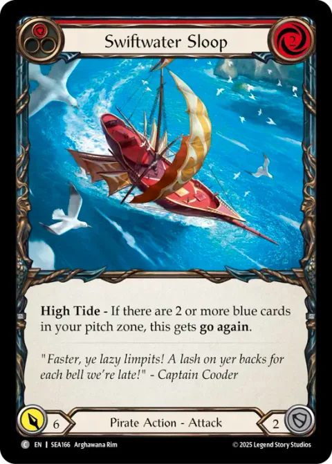 Swiftwater Sloop (Red)