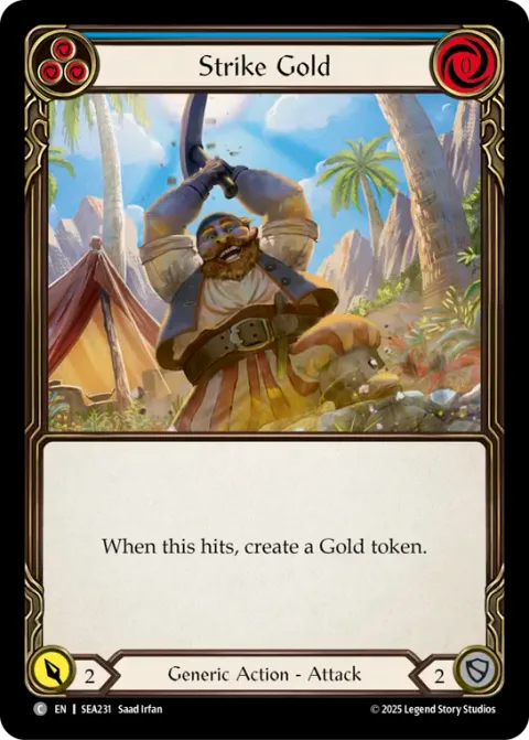Strike Gold (Blue)