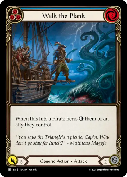 Walk the Plank (Blue)