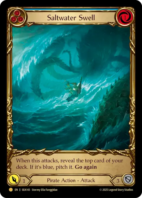 Saltwater Swell (Blue)