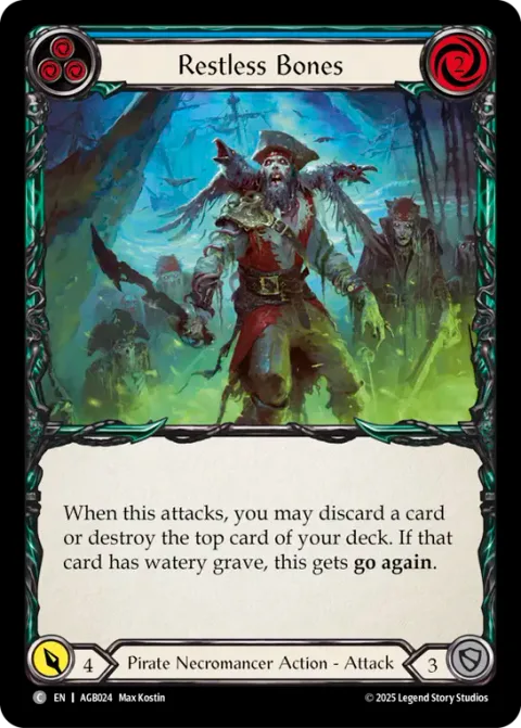 Restless Bones (Blue)