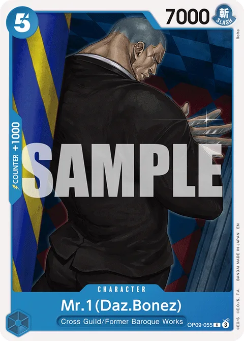 Mr.1(Daz.Bonez) (OP09-055)