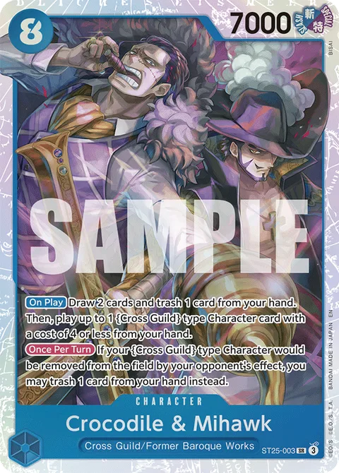 Crocodile & Mihawk (ST25-003)