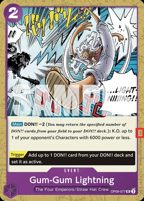 Gum-Gum Lightning (OP09-077)