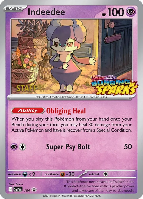Indeedee [Obliging Heal | Super Psy Bolt]