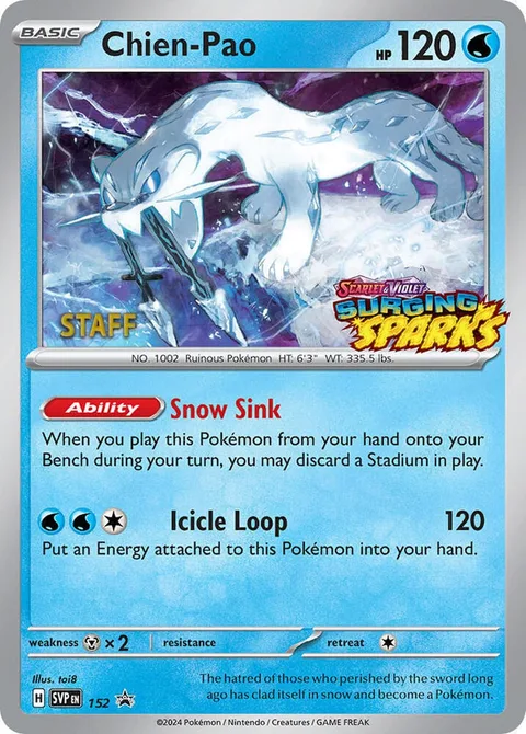 Chien-Pao [Snow Sink | Icicle Loop]