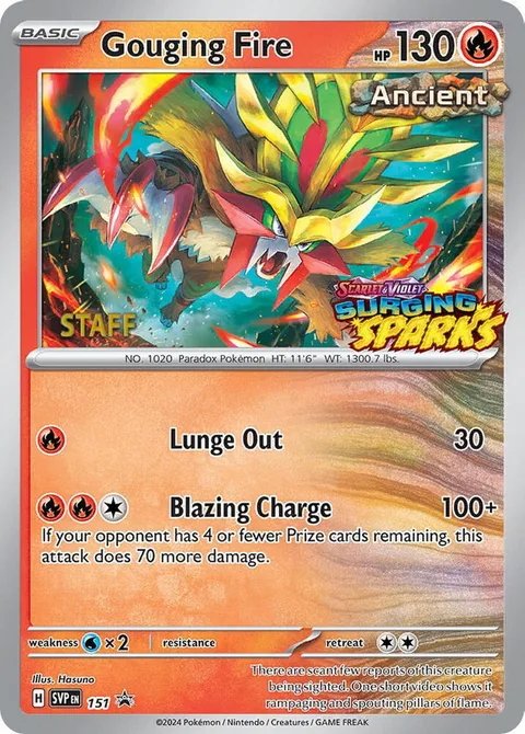 Gouging Fire [Lunge Out | Blazing Charge]