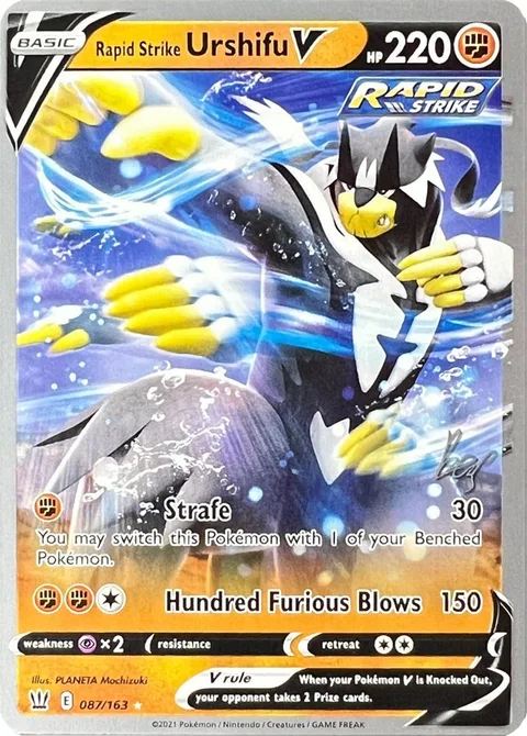 Rapid Strike Urshifu V [Strafe | Hundred Furious Blows]