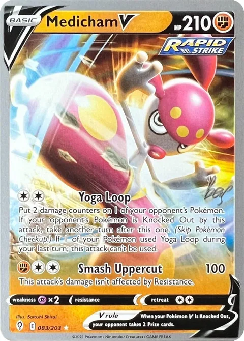 Medicham V [Yoga Loop | Smash Uppercut]