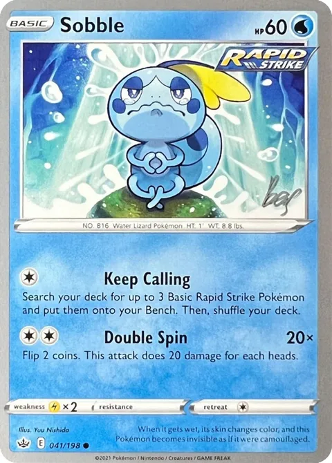 Sobble [Keep Calling | Double Spin]