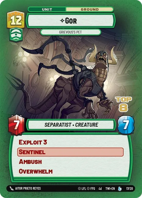 Gor, Grievous's Pet