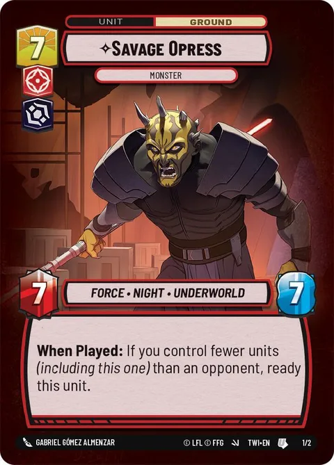 Savage Opress, Monster