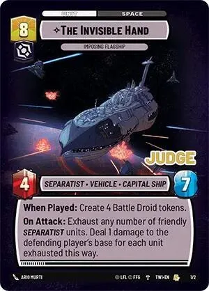 The Invisible Hand, Imposing Flagship