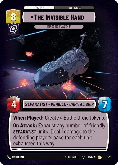 The Invisible Hand, Imposing Flagship