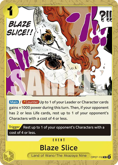 Blaze Slice (OP07-116)