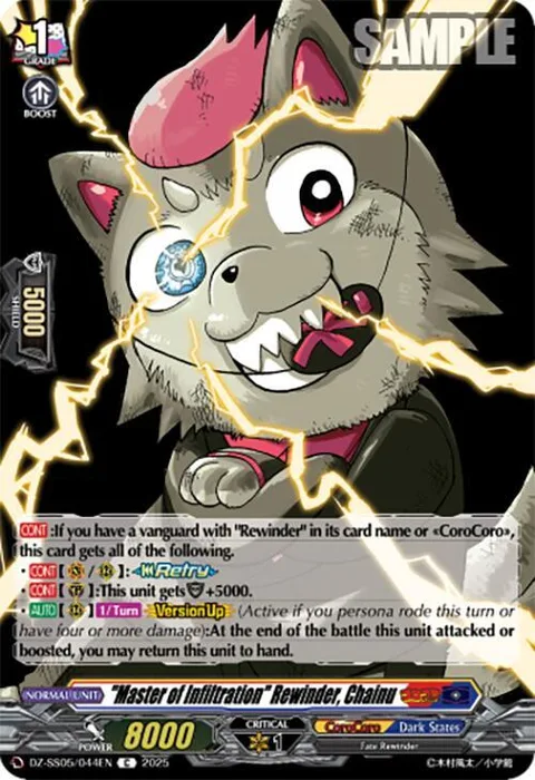 ""Master of Infiltration"" Rewinder, Chainu [D-Format]