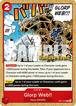 Glorp Web!! (OP11-019)