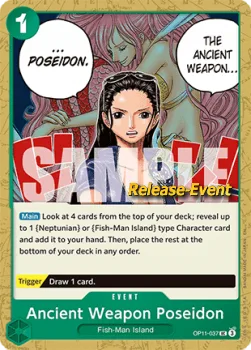 Ancient Weapon Poseidon (OP11-037)