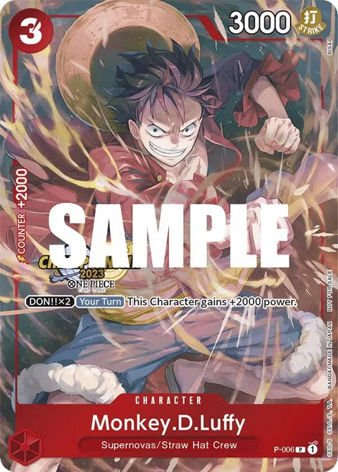 Monkey.D.Luffy (P-006)
