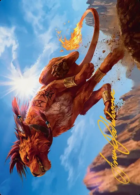 Art Series: Red XIII, Proud Warrior