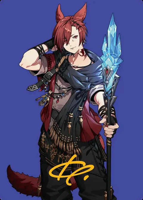 Art Series: G'raha Tia, Scion Reborn