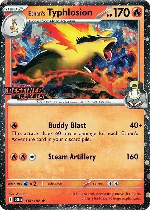 Ethan's Typhlosion [Buddy Blast | Steam Artillery]
