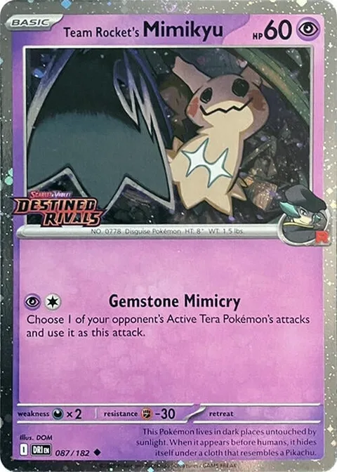Team Rocket's Mimikyu [Gemstone Mimicry]