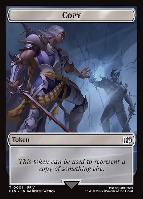 Copy Token // Moogle Token (W 1/2)