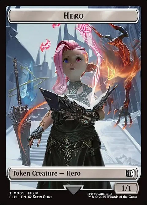 Hero Token (W 1/1) // Treasure Token