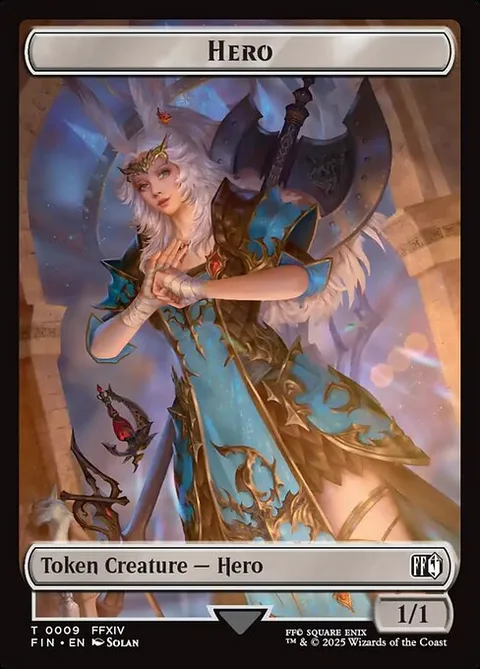 Hero Token (W 1/1) // Treasure Token