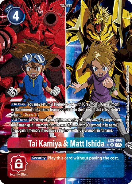 Tai Kamiya & Matt Ishida (EX9-066)