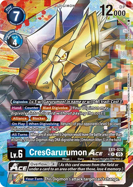 CresGarurumon Ace (EX9-020)